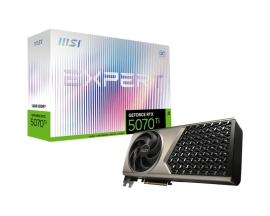 MSI nVidia GeForce RTX 5070 Ti 16G EXPERT OC, PCI Express® Gen 5, Boost: 2482 MHz, CUDA 8960 Units, 16GB GDDR7, HDMI™ x 1 GeForce RTX 5070 Ti 16G EXPERT OC