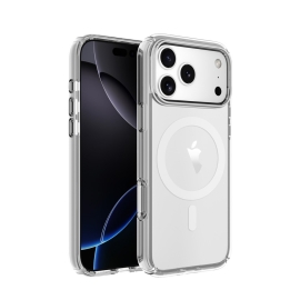 Ultimake UTIA Ultimake Shockproof Transparent Case Cover With Magnetic Ring for iPhone 17 Pro Max