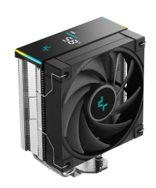 DeepCool AK400 Digital SE CPU Cooler, Status Display, ARGB LED Strips, 4x Heat Pipe Intel LGA1851/1700/1200/1151/1150/1155 /AM5/AM4 R-AK400-BKADMN-GJD