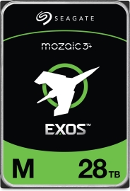 Seagate Exos M 28TB, Enterprise Internal Hard Drive HDD 3.5", 6GB/s, SATA 7200RPM, 512MB, 5YR WTY ST28000NM003K