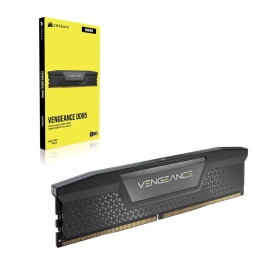 Corsair VENGEANCE® 64GB (2x32GB) DDR5 DRAM 6400MT/s CL42 Intel XMP Memory Kit - Black CMK64GX5M2B6400C42