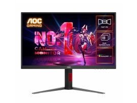 AOC 27" Fast IPS U27G4: 3840×2160@160Hz, 1920 × 1080 @ 320Hz, 0.5ms MPRT, HDR, sRGB 127%, DCI-P3 99%, HDMI 2.1, DP 1.4, ergonomic stand, VESA 100mm U27G4
