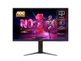 AOC 27" Mini-LED Gaming Monitor – 4K@160Hz / FHD@320Hz, 1ms GtG, 1152-zone Mini-LED, VESA mount, 1.07B colors, Delta E<2, HDMI 2.1, DP 1.4, USB hub U27G4XM