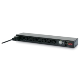 APC Netshelter Switched Rack PDU, 1U, 230V/10A C20 Cord Input, 8x IEC C13 Outlets AP7921B
