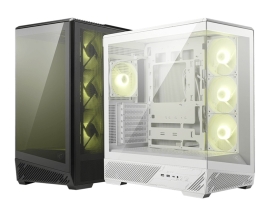 MSI MAG PANO 130R PZ -WHITE ATX/mATX/ITX, 400mm GPU, 165mm CPU, 7 slots, 6 120mm, 360 rad top/side, 2 USB-A, 1 USB-C 20Gbps, 460 232 490mm, 8.37kg