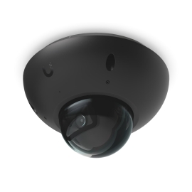 Ubiquiti G6 Dome,Black,All weather,Vandal-proof 4K PoE Camera,1/1.8 8MP Image Sensor,Multi-TOPS AI Engine,Longrange IR NightVision,*Avail for DealReg*