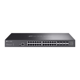 TP-Link SX3832 Omada 24-Port 10GBASE-T L2+ Managed Switch with 8 10GE SFP+ Slots (SX3832) ?24 1/2.5/5/10 Gbps RJ45 ports ?8 1/10 Gbps SFP+ slots; 640