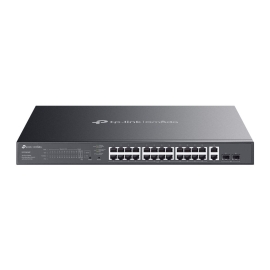 TP-Link | ES228GMP | Omada 28 Port Gigabit Easy Managed Switch with 24 Port PoE+ - 006.008.0202