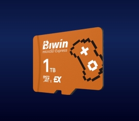 BIWIN ME300-1TB microSD Express Read & Write Speed up to 900 MB/s & 800 MB/s BAME30001TB-RGX BAME30001TB-RGX