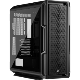 Corsair 5000T Mid-Tower High-Performance PC Case - Black, ATX, 450mm GPU, 250mm PSU, 170mm CPU cooler, 360mm rad, 1x USB-C 3.2 Gen2 CC-9011300-WW