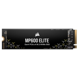Corsair MP600 ELITE 1TB PCIe Gen4 x4 NVMe 1.4 M.2 SSD, M.2 2280, PCIe 4.0, 7000 MB/s read, 6200 MB/s write, 3D TLC NAND, Windows/Mac compatible CSSD-F1000GBMP600ENH