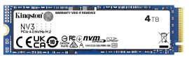 Leader-P Kingston SNV3S NV3 4TB PCle 4.0x4 NVMe M.2 2280 Gen4 SSD 6000/5000MB/s 3D HAND compaitible Notebook and SFF 5Y Limited SNV3S/4000G-