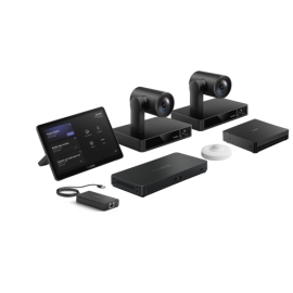 Yealink MVCS90-C5U-004 Teams Room Kit, MCore 4, MTouch Plus, Dual UVC86 Cameras, AVHub, RoomSensor, BYOD Extender, 12x Optical Zoom, AI Tracking MVCS90-C5U-004