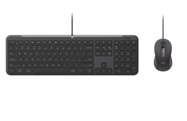 Logitech MK620 Slim Wired Combo MK620 for Business - Multi-OS keyboard and mouse for workplaces (LS) 920-013351