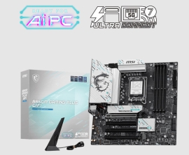 MSI B860M GAMING PLUS WIFI, INTEL B860, 4x DDR5 256GB, 1x HDMI, 4x PCI-E x16, 3x M.2, 4x SATA, 6x USB 2.0, Intel® Killer™ BE1750x Wi-Fi 7 B860M GAMING PLUS WIFI