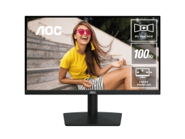 AOC 23.8" 120Hz IPS Monitor: 1080p IPS, 120Hz refresh, 1ms MPRT, 250 nits, 178° view, HDMI/VGA, sRGB 118%, tilt adjustable, VESA mountable 24B15H3