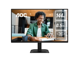 AOC 27E40L,27" IPS,FHD 1920x1080@144Hz,4ms/0.5ms,300cd/m²,1500:1,HDMI+DP,178°,VESA100 27E40L