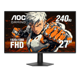 AOC 27G50Z, 27", IPS, FHD 1920x1080, 240Hz, 0.5ms, 300nits, DisplayPort 1.4, HDMI 2.0, VESA mount 27G50Z