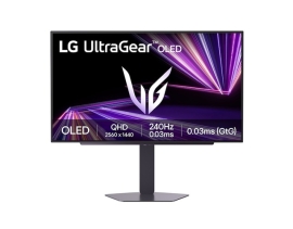 LG 27”UltraGear™ GX7 27-inch 240Hz OLED QHD Gaming Monitor |27GX704A | DisplayHDR™ True Black 400, 0.03ms (GtG), Glare Panel 27GX704A-B