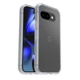 OtterBox React Google Pixel 9A 5G (6.3") Case Clear - (77-97761), Antimicrobial, DROP+ Military Standard, Hard Case, Soft Grip,7 Years Warranty 77-97761
