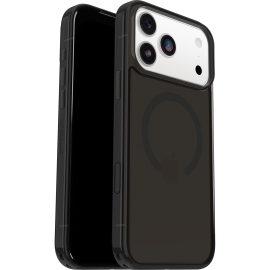 OtterBox Symmetry Clear MagSafe Apple iPhone 17 Pro Max (6.9") Case Black Mist (Clear / Black) -(77-98876),DROP+ 3X Military Standard,7 Years Warranty 77-98876