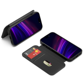 Cygnett MagWallet Apple iPhone 16 Pro Max (6.9")Case-Black(CY5023MAGWT)360° Protection,Multi-Angle,3xCard Slots,MagSafe,4FT DropProof,2 Years Warranty CY5023MAGWT