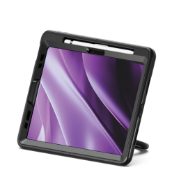 Cygnett GripStand Apple iPad Air (11") (M2/M3)/iPad Air(10.9")(5th-4th Gen)/iPad Pro(11")(4th/3rd/2nd/1st Gen)Case-Black(CY5202CPGRP),2 Years Warranty CY5202CPGRP