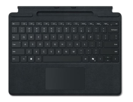Microsoft Surface Pro Signature Keyboard Black Microsoft Cover port compatible Pro 11 Pro 10 Surface Pro 9 Surface Pro 8 Surface Pro X -No Pen 8XA-00182