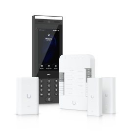 Ubiquiti G3 Gate Starter Kit, Come With 1x Gate Hub, 1x G3 Intercom, 1x PoE++ adapter, 2x 2-wire PoE Extenders, Ove Twisted Pair Extender For Access UA-G3-SK-Gate