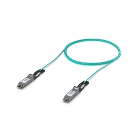 Ubiquiti 100G Long-Range Direct Attach Cable,20M, Long-Range QSFP28 Direct Attach Cable With 100 Gbps Max Data Rate. UACC-AOC-QSFP28-20M