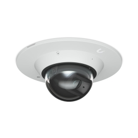 Ubiquiti UACC-Dome-FM-W, Dome Camera Mounting Accessory, Recessed Installation into Wall, Ceiling, White. UACC-Dome-FM-W
