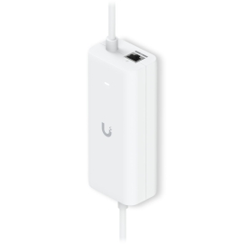 Ubiquiti PoE Integrated AC Adapter, AC Adapter With Integrated PoE, Enabling UniFi Cloud Gateway Device To Support PoE Output On A Single Port UACC-PoE+-USBC