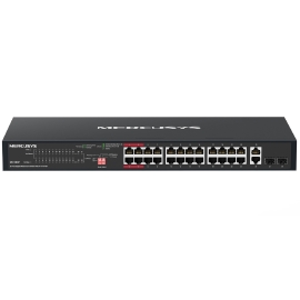 Tp-link Mercusys MS128GP 28-Port Gigabit Rackmount Switch with 24-Port PoE+ MS128GP