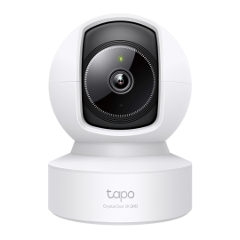 TP-Link Tapo C222 Tapo Pan Tilt Wi-Fi Camera, H.264, 1080P, 2-Way Audio, Motion Detect, Night Vision, 2 Years Warranty Tapo C222