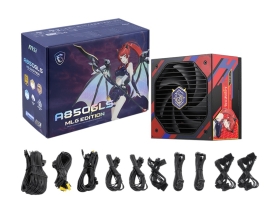 MSI MAG A850GLS MLG EDITION, Gold Fully Modular Silent Power Supply MLG Edition MAG A850GLS MLG EDITION