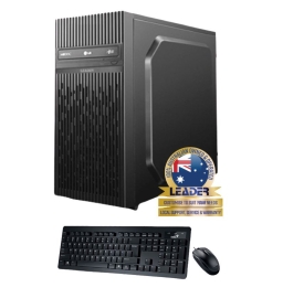 Leader Visionary 558 Desktop, Intel i5-12400 CPU, 16GB DDR5, 500GB M.2 NVMe SSD, 450W PSU, B760 Chipset, Windows 11 Home, 1 Year Warranty SV558-V2