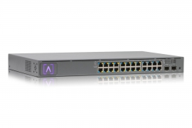 Alta Labs | S24-Poe 24-Port Enterprise Network Switch, 16 Port Support PoE+ & 2xSFP Port, 240W PoE With Au Plug AL-S24-POE.KIT