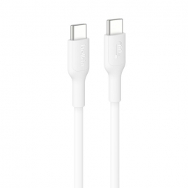 Belkin BoostCharge Pro Braided USB-C to USB-C Cable (1M) - Black (CAB004bt1MBK), 3A/60W, 480Mbps, 30K+ Bends, Apple,USB-IF Certified, 2 Years Warranty