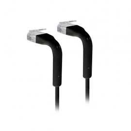 Ubiquiti UniFi Patch Cable, Length 0.3m, Black, Ultra-Thin Patch Cable With GbE Support And Flexible, Bendable Boots Enhanced Installation Versatility