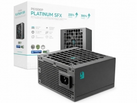 DeepCool PS1000P 1000W Gamer Storm SFX Full Japanese Electroyltic Capacitors Cybenetics Platinum/PPLP 115V Platinum R-PSA00P-FE0B-JGAU
