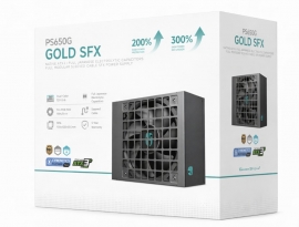 DeepCool PS650G 650W Gamer Storm SFX ,Full Japanese Electrolytic Capacitors, Cybenetics Platinum /PPLP Gold, Fluid Dynamic Bearing R-PS650G-FE0B-JGAU