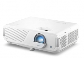 ViewSonic LX720‑4K, True 4K Laser Projector, 3,500 Lumens, HDR, Up To 300" Display, 10W Speaker, Google TV For Easy Streaming, 3YARW LX720-4K