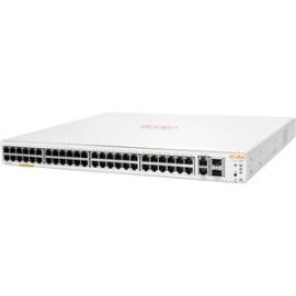 Hpe Instant On 1960 48 Ports Manageable Ethernet Switch - 10 Gigabit Ethernet, Gigabit Ethernet - 10GBase-T, 10GBase-X, 10/100/1000Base-T - 2 Layer Supported - Modular - 80 W Power Consumption - Optical Fiber, Twisted Pair - Rack-mountable, Table Top, Un