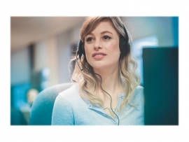 JABRA CORDED BIZ 1500 UC DUO USB-A HEADSET  1559-0153