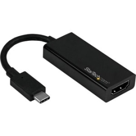 StarTech.com USB C To HDMI Adapter - 4K 60Hz - USB Type C To HDMI Adapter Dongle Converter - Limited Stock, See Similar Item CDP2HD4K60W - 1 X 19-pin HDMI 2.0 Digital Audio/Video - Female - 1 X 24-pin USB Type C - Male - Black CDP2HD4K60