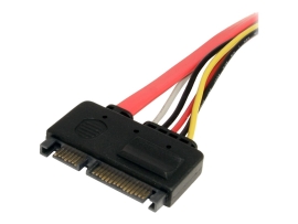 Startech 12 Inch 22 Pin Sata Power And Data Extension Cable, Ltw SATA22PEXT