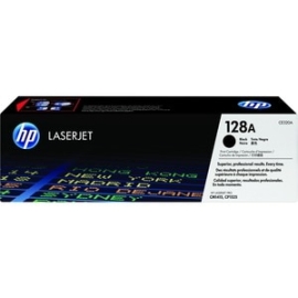HP 128A Black Original LaserJet Toner Cartridge CE320A