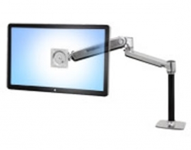 Ergotron Lx Hd Sit-stand Desk Mount Lcd Arm Polished 45-384-026