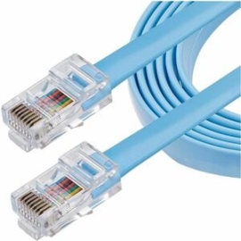 StarTech.com 6 Ft Cisco Console Rollover Cable - RJ45 M/M - Cable For Modem - First End: 1 X Rj-45 Network - Male - Second End: 1 X Rj-45 Network - Male - Rollover Cable - 26 Awg - Blue ROLLOVERMM6