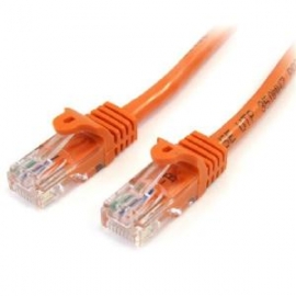 Startech 3 M Orange Cat5e Snagless Rj45 Utp Patch Cable - 3m Patch Cord - Ethernet Patch Cable